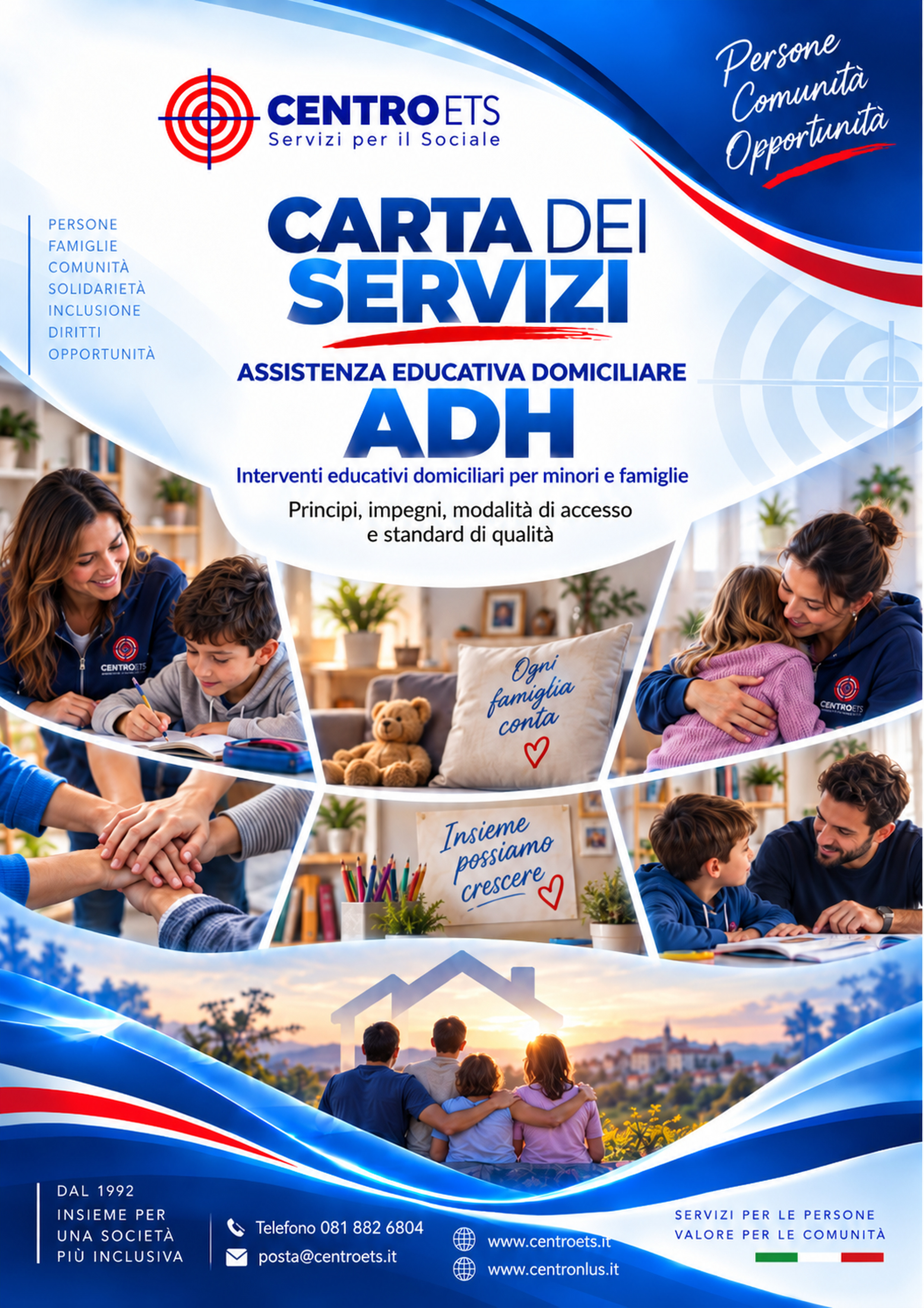 Copertina di Carta dei Servizi – ADH