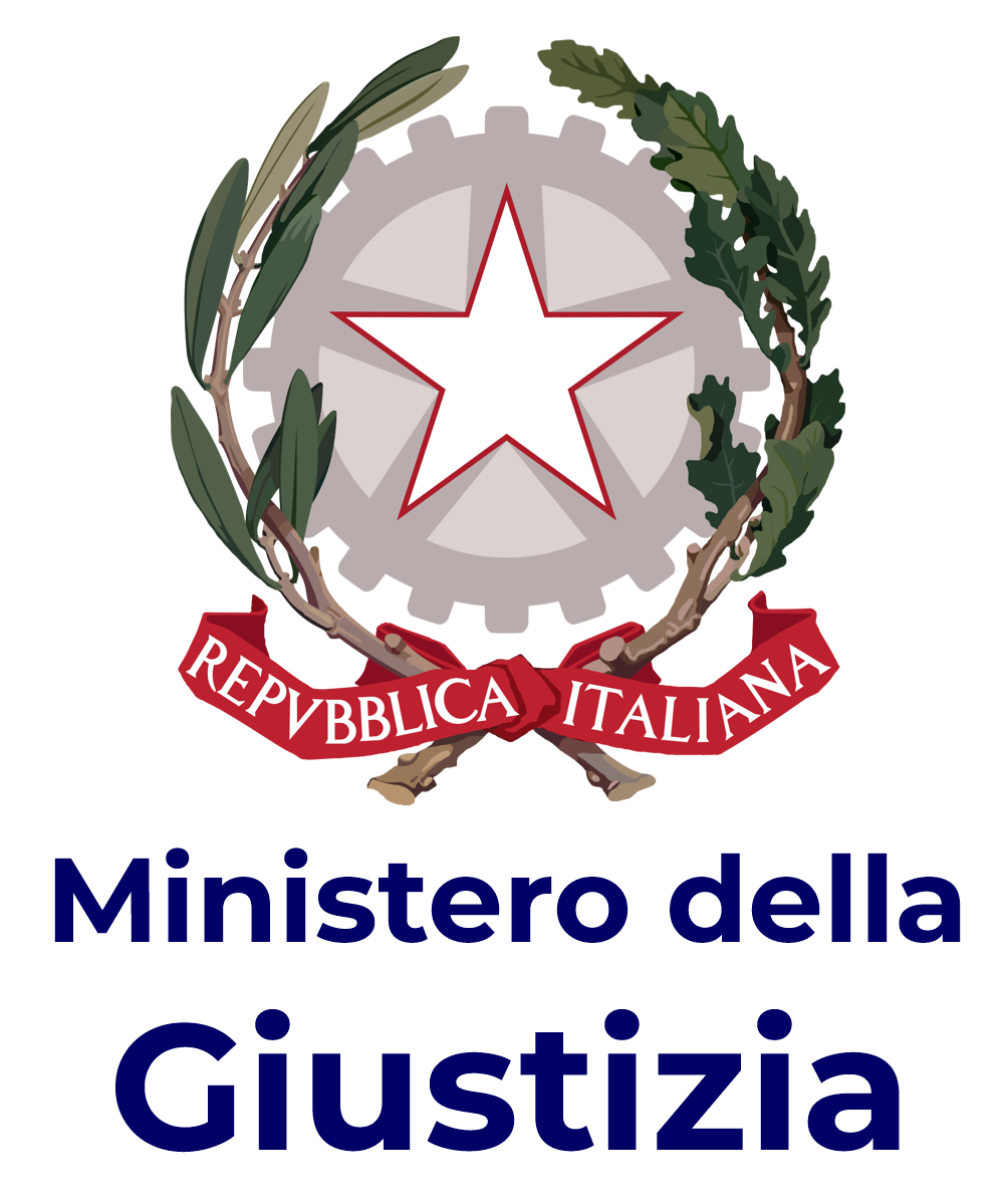 Logo Ministero della GIUSTIZIA