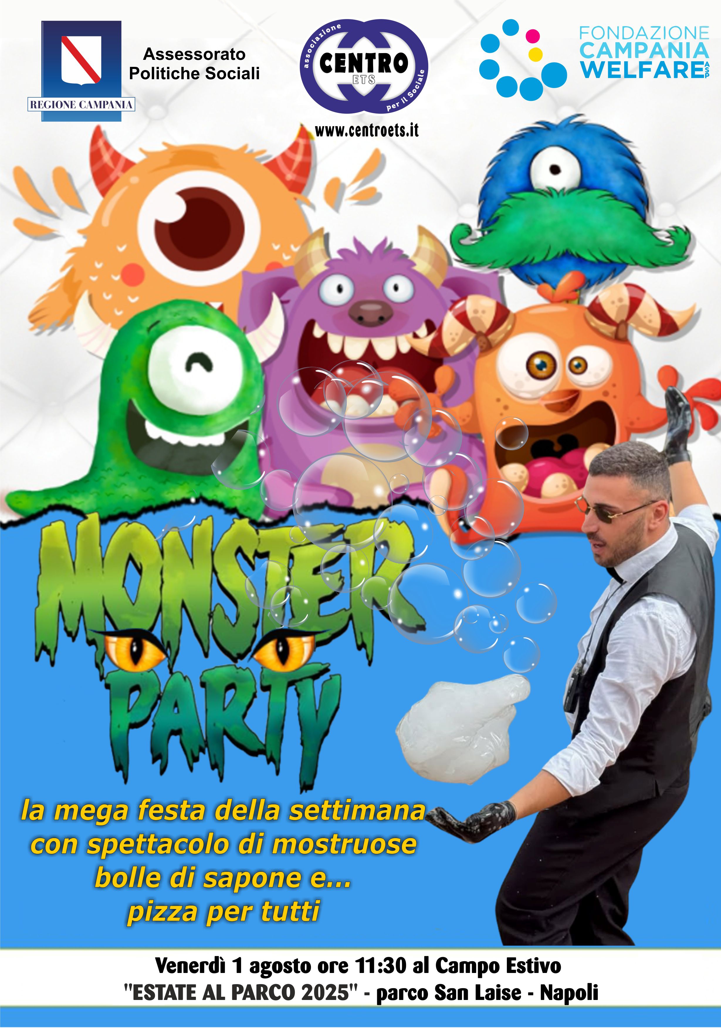 Monster Party
Parco San Laise Ex Base Nato