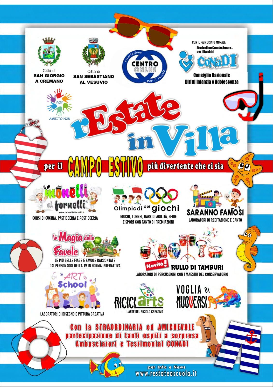 Restate In Villa
Campo Estivo