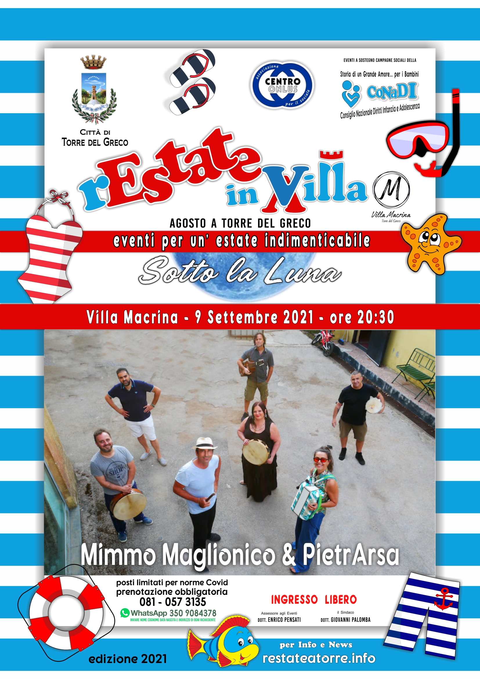 Mimmo Maglionico & Pietrarsa Restate In Villa
