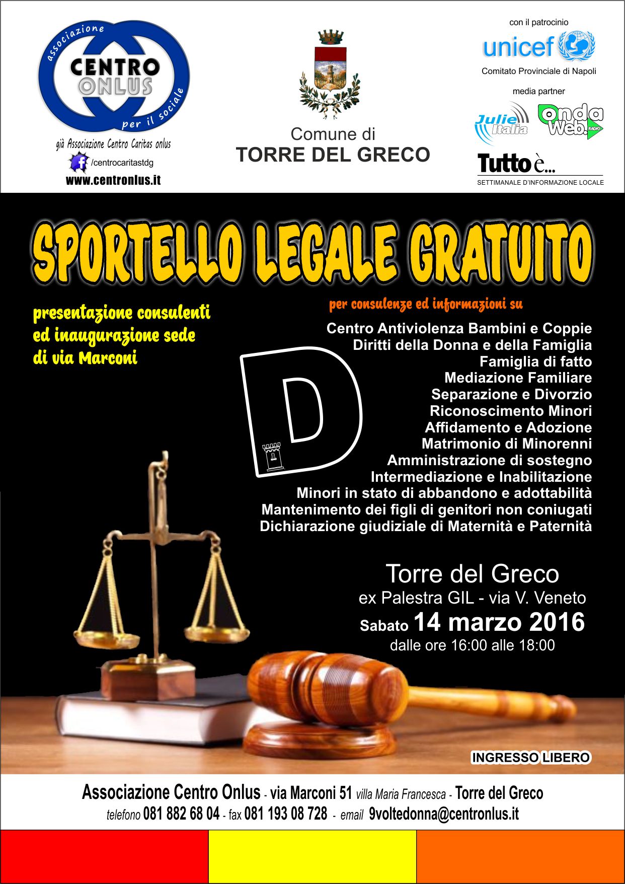 Sportello Legale Gratuito