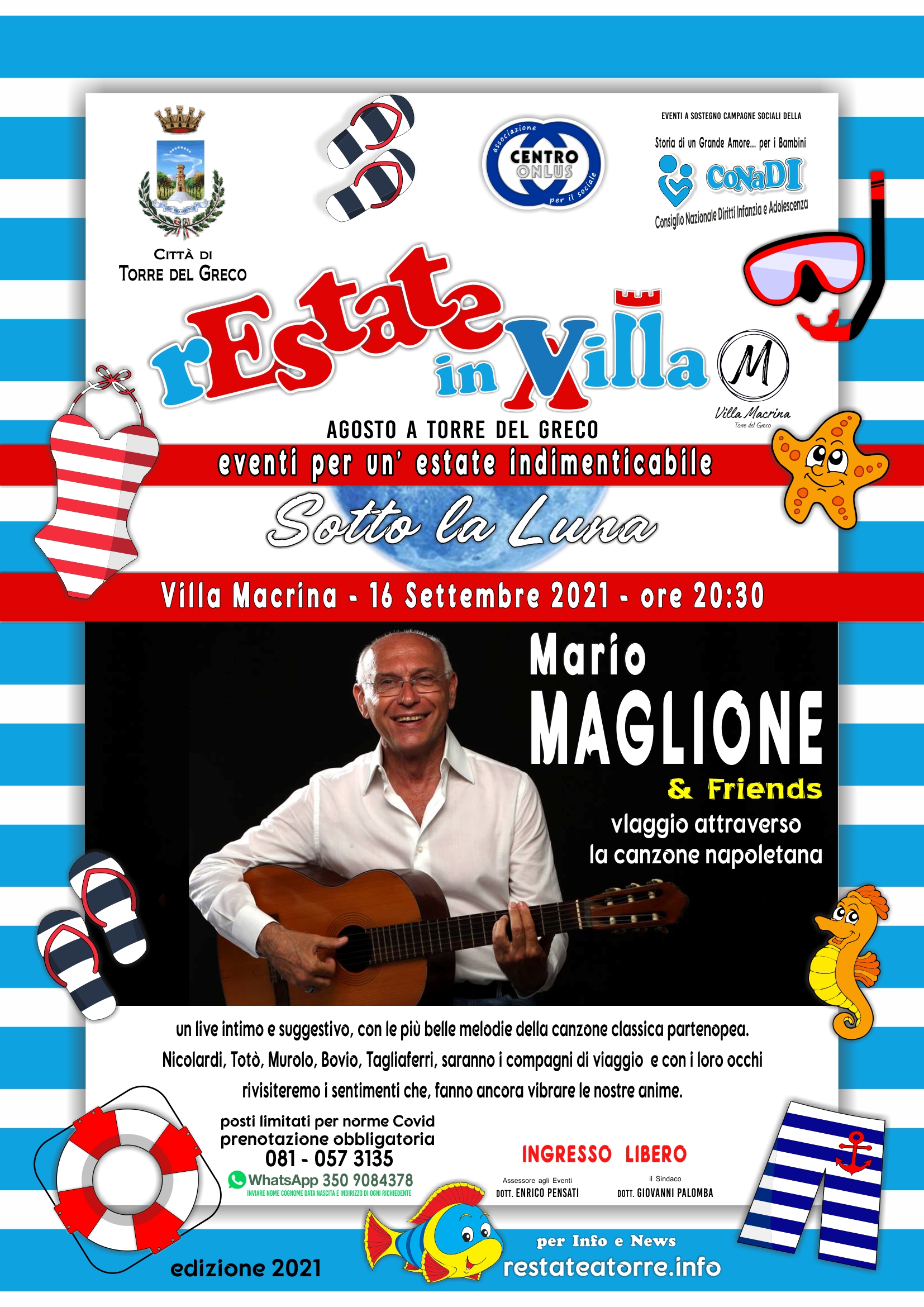 Mario Maglione & Friends
Restate In Villa