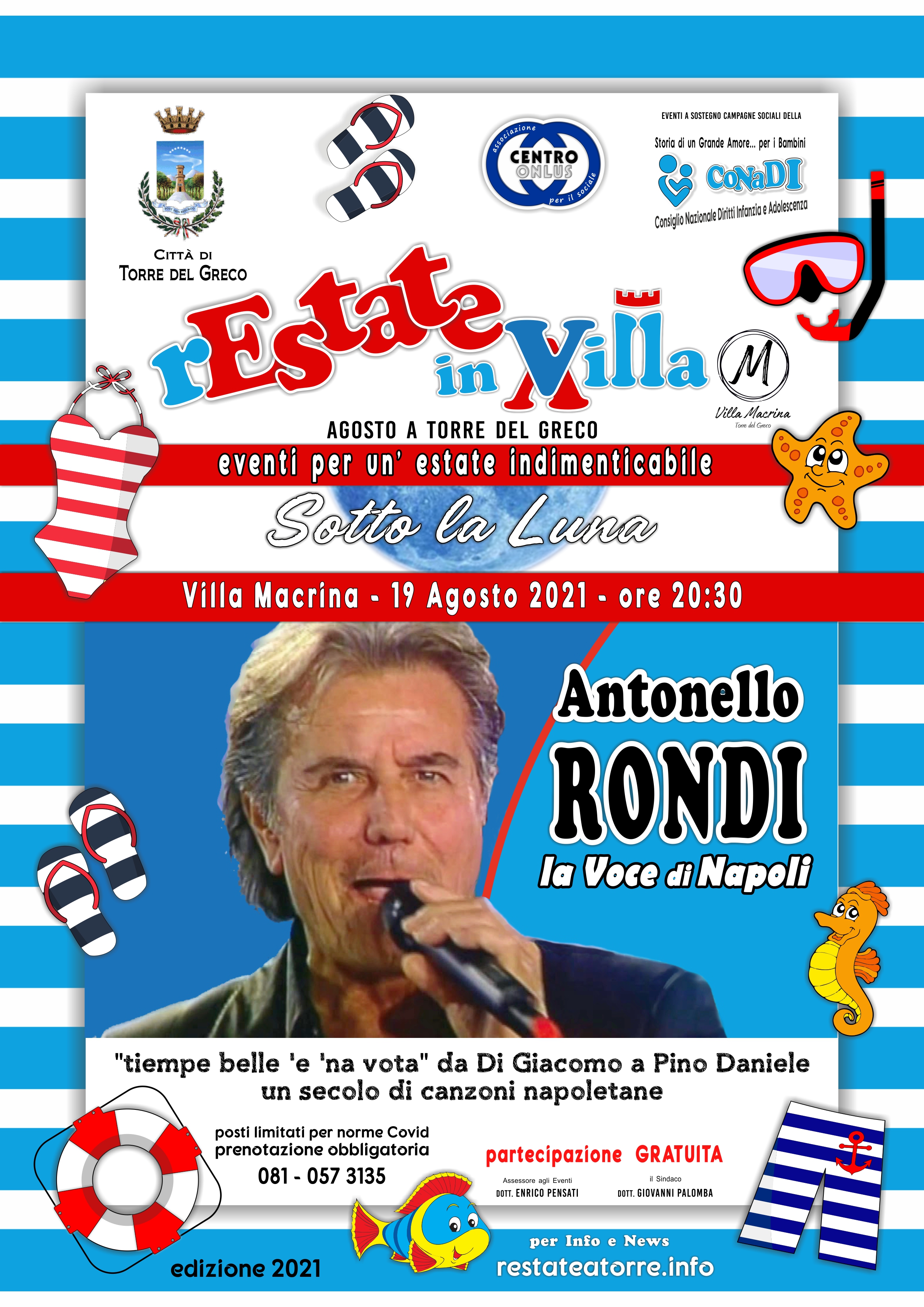 Antonello Rondi
Restate In Villa