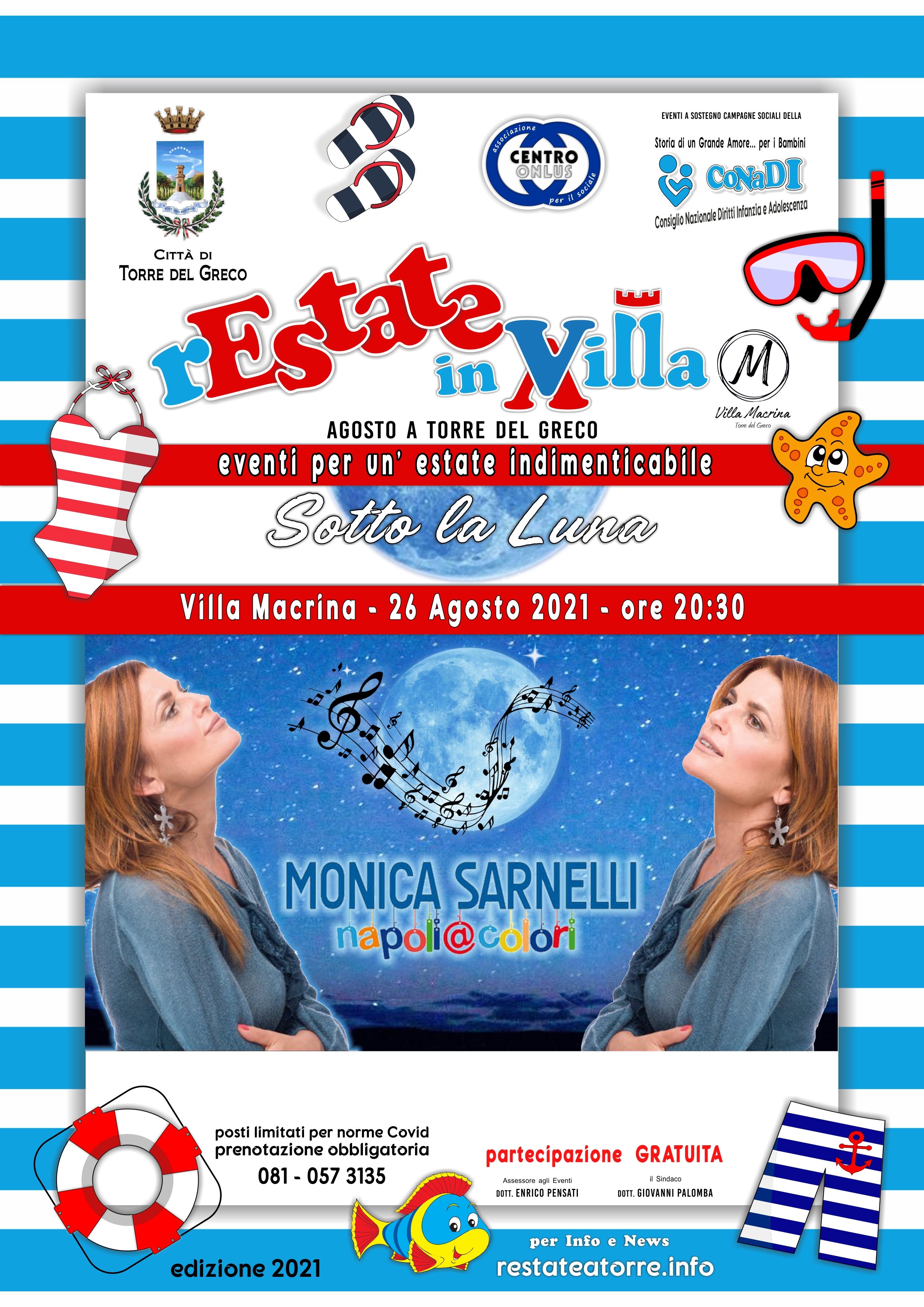 Monica Sarnelli
Restate In Villa