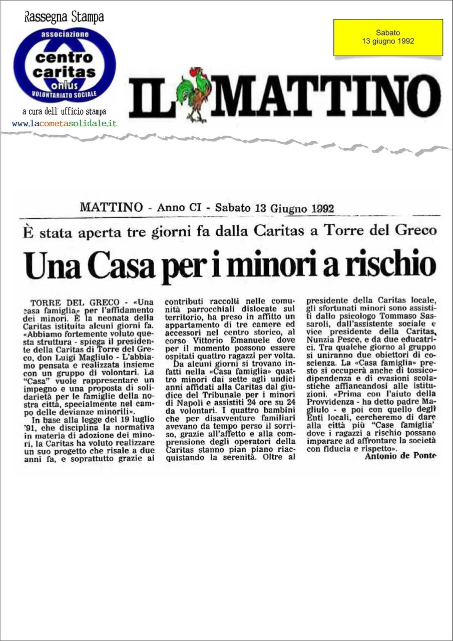 Anteprima: Una casa per i minori a rischio