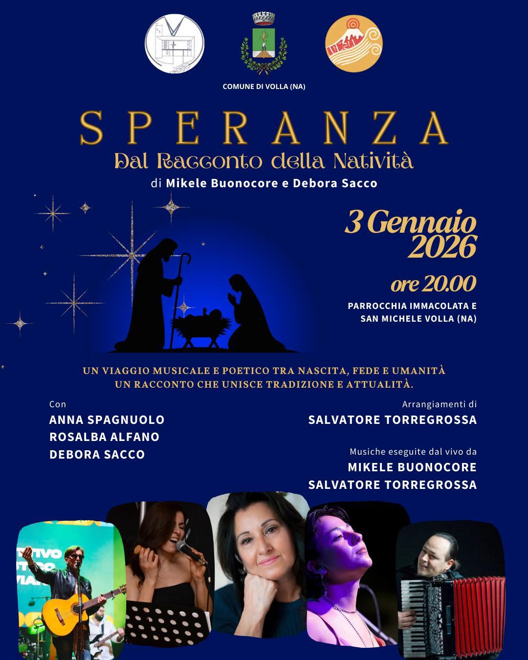 Speranza dal racconto della Natività Volla