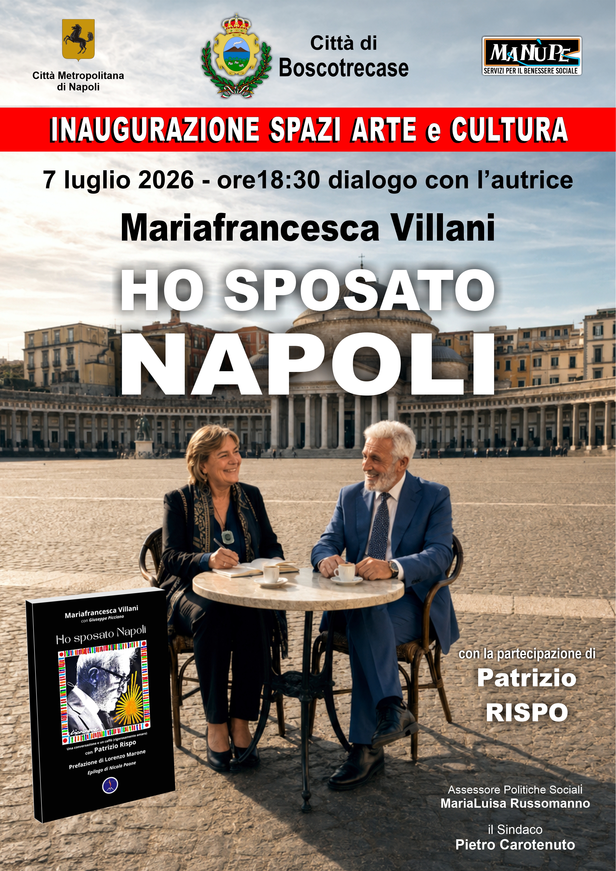HO SPOSATO NAPOLI incontro con autrice e Patrizio Rispo Boscotrecase