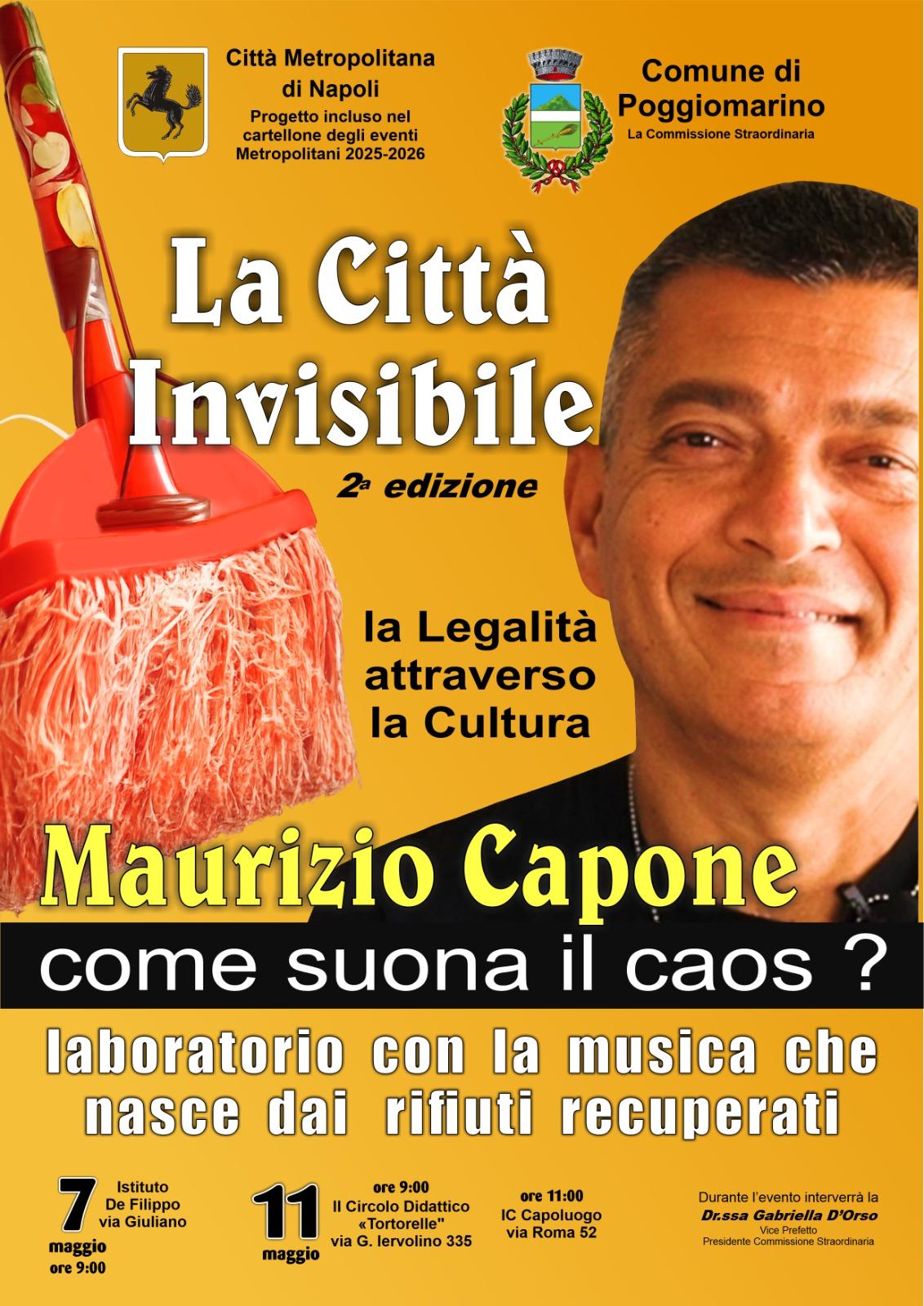 Maurizio Capone come suona il caos Poggiomarino