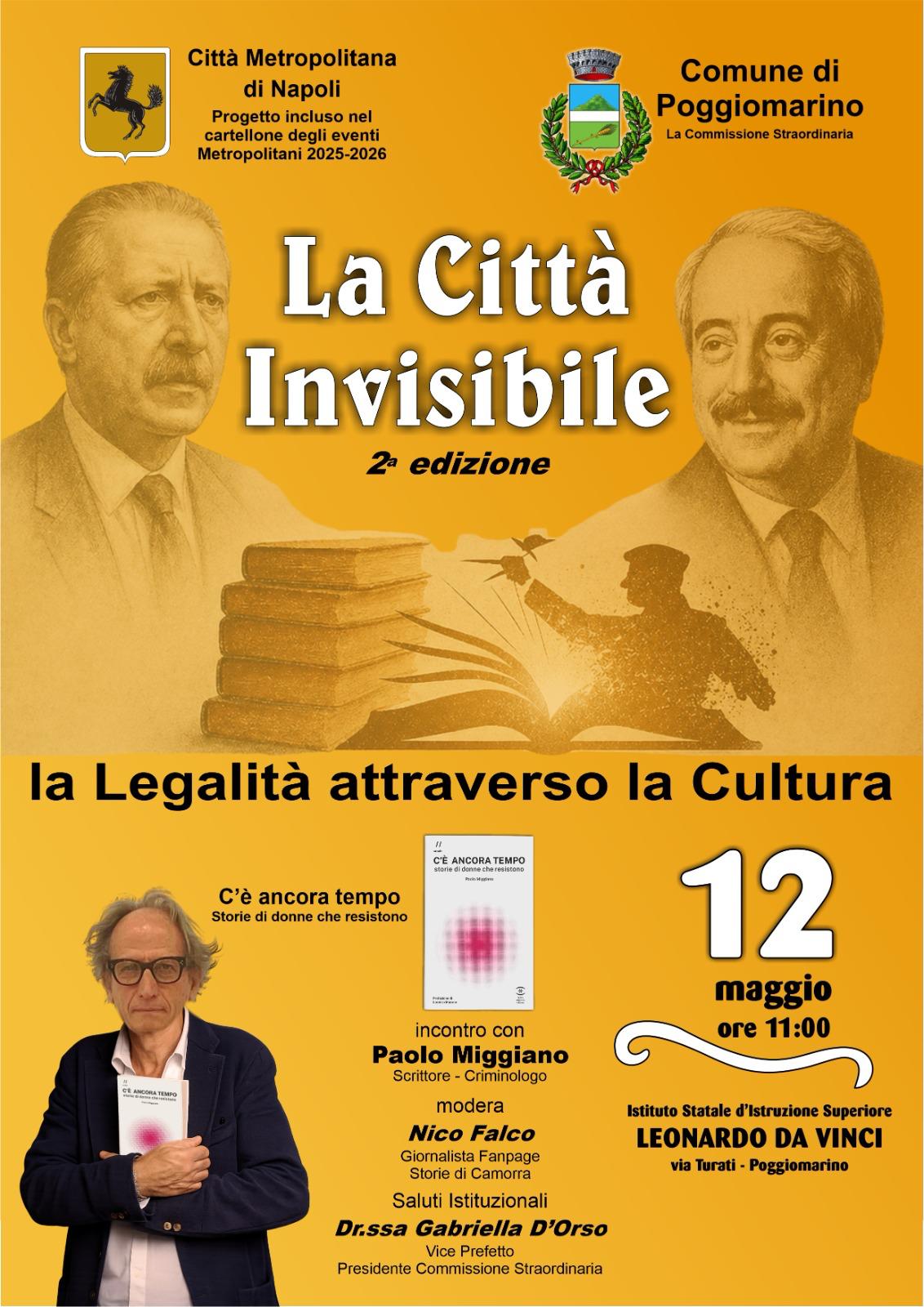 Incontro Paolo Miggiano presentazione C'è ancora tempo Poggiomarino