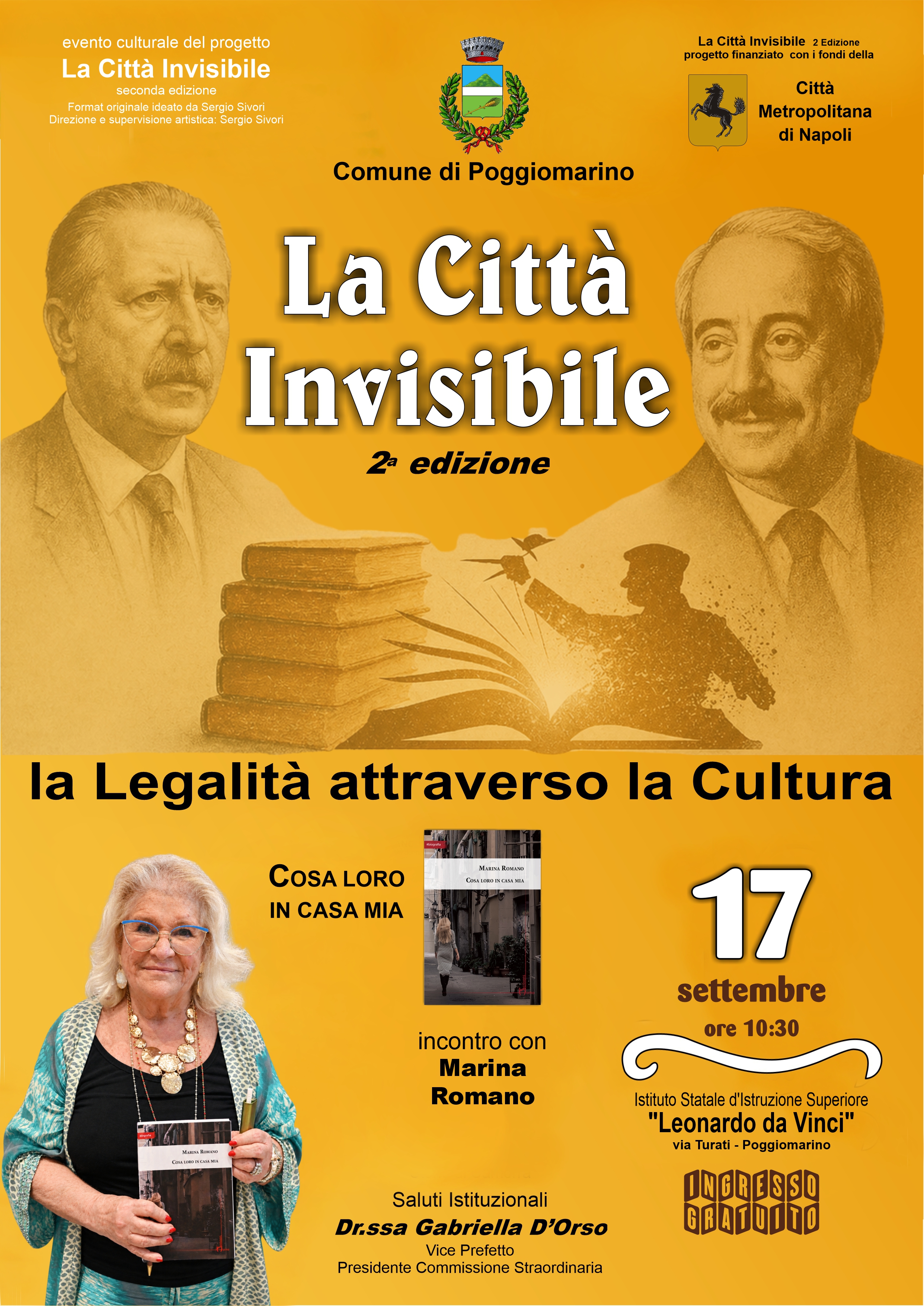 Incontro con Marisa Romano presentazione Cosa loro in casa mia
