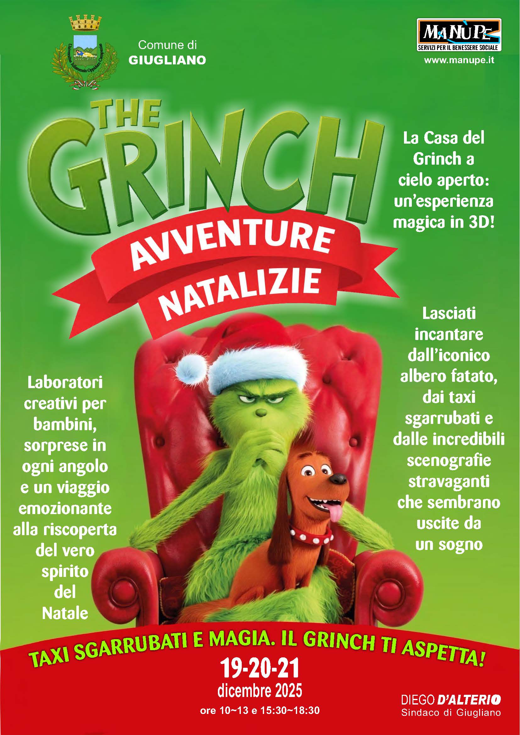 Grinch Laboratori Avventure Natalizie Giugliano