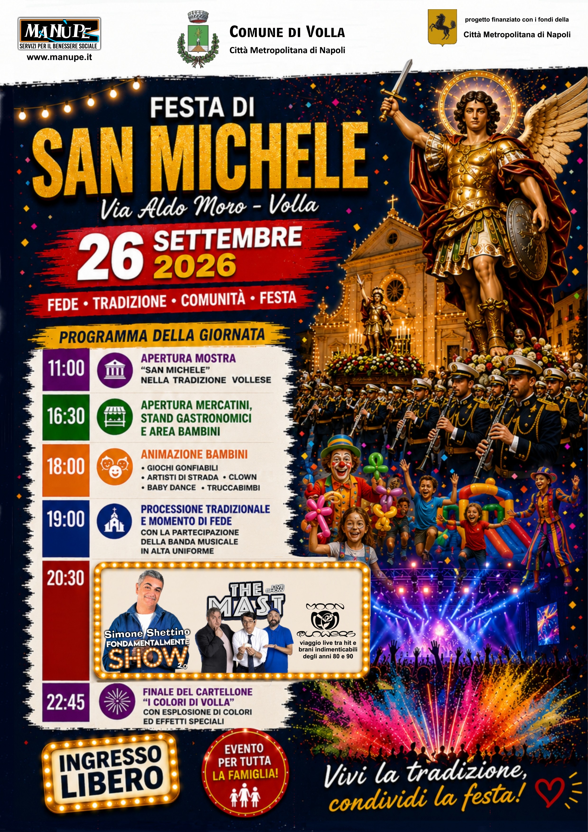 Festa San Michele fede tradizione comunità festa Volla