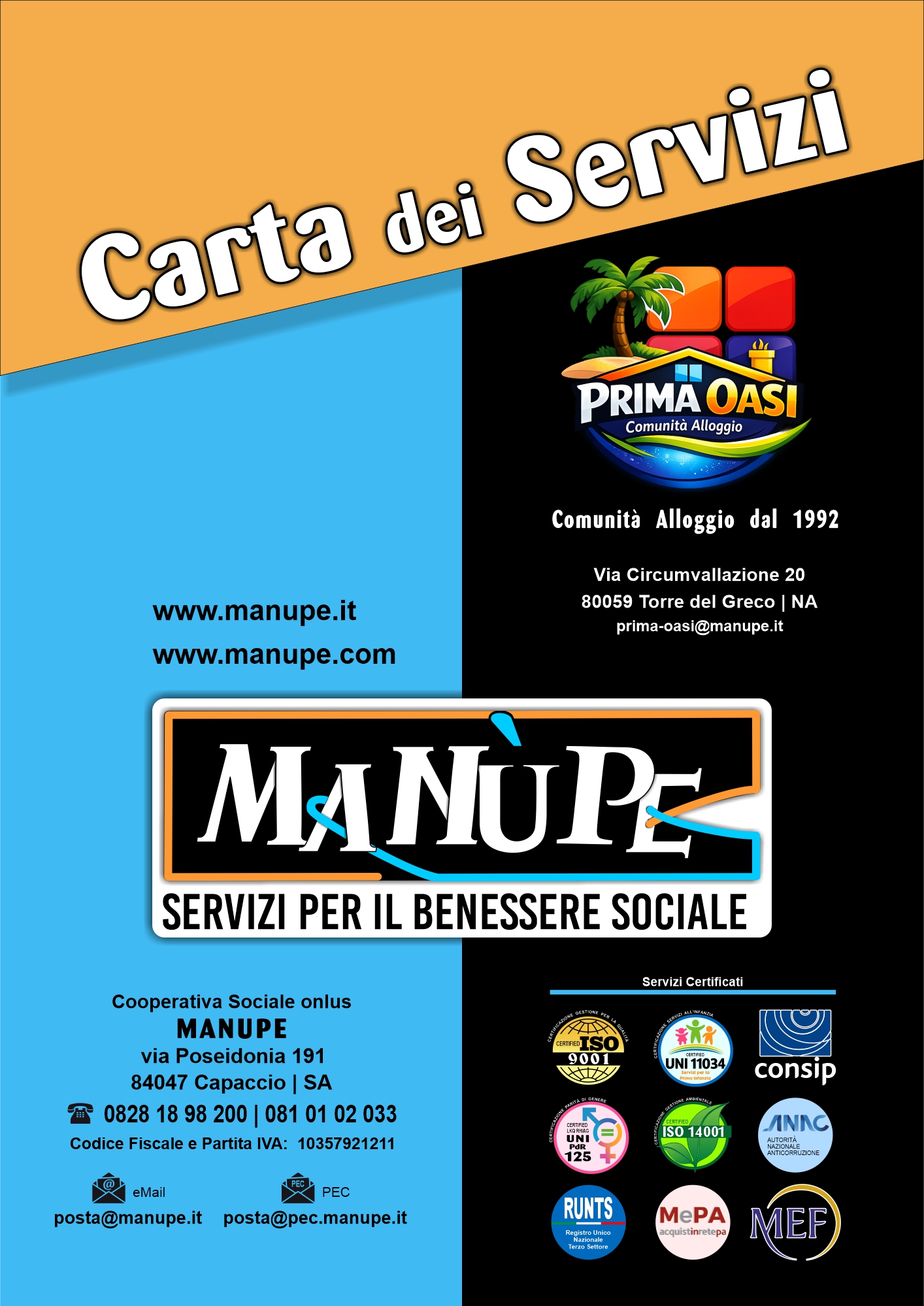 Carta Servizi Prima Oasi